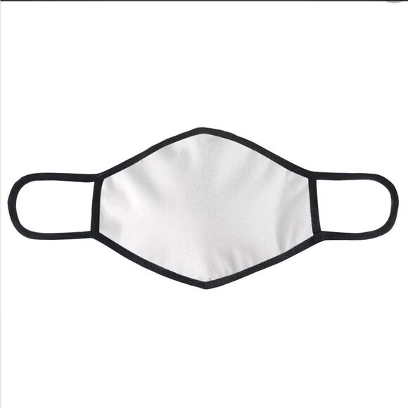 Designer Black Facemask - Picture 3 of 3